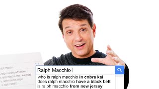 Cobra Kais Ralph Macchio Answers the Webs Most Searched Questions  WIRED [upl. by Manvell526]