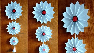 White Paper Craft ideas 2022  Easy amp Beautiful Wall Hanging  ROOM DECOR [upl. by Melborn]