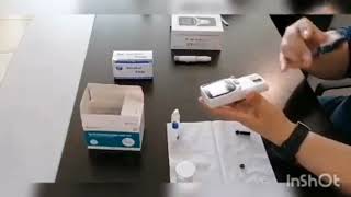 طريقة تنظيف جهاز السكر التراكمي HbA1c بايوهرمس BioHermes [upl. by Narol]