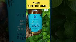 pilgrim sulphate free shampoo review shampoo frizzyhair yiutubeindia shorts [upl. by Ker]