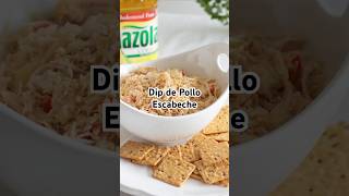 Dip de Pollo en Escabeche recetas appetizer [upl. by Aisetal22]