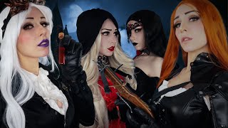 ASMR Vampire sisters  You are a vampire hunter roleplay [upl. by Haerdna369]