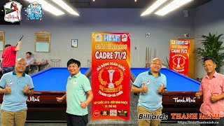 Giải Billiards Libre Cadre 712 seri A [upl. by Bashemeth]