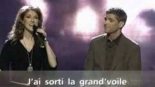 Celine Dion and Marc Dupré  Sous le Vent  Live Legenda [upl. by Lemmie]