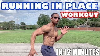 Running In Place Workout At Home  Lose Weight Fast in 12 Minutes [upl. by Sekyere]