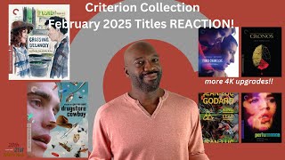 Criterion Collection February 2025 Titles REACTION [upl. by Stock442]