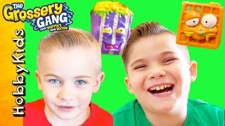 FUN Toy Grossery Surprise Toys HobbyFamily Friendly Fun HobbyKidsTV [upl. by Drhacir]