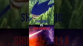 Shin sonic vs Shin Godzilla [upl. by Malas413]