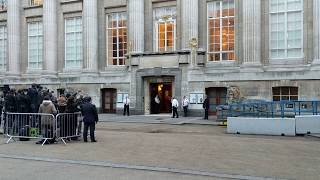 Queen Elizabeth II leaving the British Museum on 8 November 2017 [upl. by Vareck615]