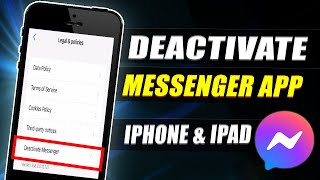 How to Deactivate Messenger on iPhone 2024 [upl. by Nari561]