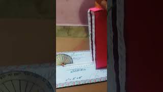 Pythagoras theorem working model likeandsubscribe maths hard [upl. by Gniy]