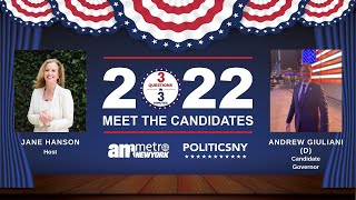 2022 Meet the Candidates Andrew Giuliani for Governor [upl. by Eddra]