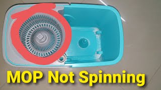 Repair  Spin MOP Bucket Not Spinning  घर पे ही ठीक करे [upl. by Goto]