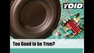 100 watt Subwoofer amplifier for 11 TPA3116D2 Review and Test [upl. by Ji]