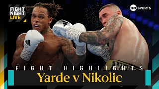 DOMINANT PERFORMANCE 💪  Anthony Yarde vs Marko Nikolic  Boxing Fight Highlights  FightNight [upl. by Cornel]