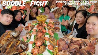 BOODLE FIGHT MUKBANG ASMR  CRISPY PATA KAREKARE PRITONG TILAPIA  MUKBANG PHILIPPINES [upl. by Leshia]