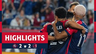 Highlights  New England Revolution vs St Louis CITY SC [upl. by Nea]