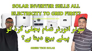 Solar Inverters Sells All Electricity to Grid First We Purchase All Electricity from Grid [upl. by Rhoades115]