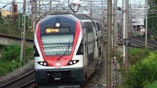 Swiss TrainsZüge am Brennpunkt  Eisenbahn In Der Schweiz [upl. by Lock840]