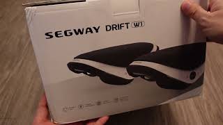 Segway Drift W1 electric rollerskates unboxing  demo [upl. by Rind]