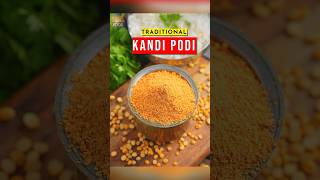 Perfect Kandi Podi  Andhra Special Recipes [upl. by Uela838]