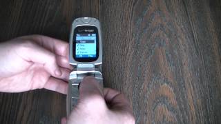 Vintage Pantech PN300 Cell Phone Review [upl. by Dunn]