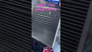 2007 civic cabin air filter [upl. by Oinoitna]