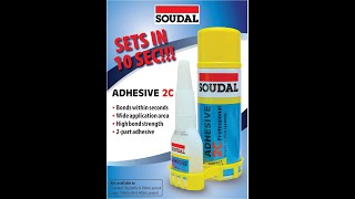 Soudal 2C Adhesive Application [upl. by Pani224]