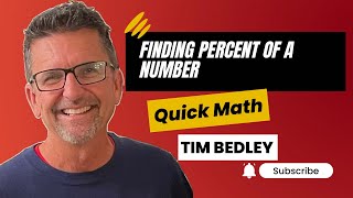 Finding a Percent of a Number Tutorial Tim Bedley [upl. by Seaver212]