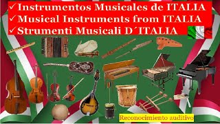 🌏 Instrumentos Musicales de ITALIAInstruments Musical from ITALYStrumenti musicali dallITALIA [upl. by Llerral925]