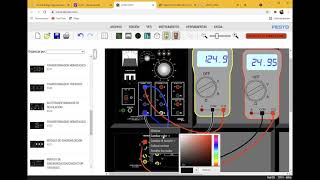 LVSIM 2  CONFIGURACIÓN DEL TRANSFORMADOR MONOFÁSICO [upl. by Anoynek]