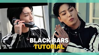 Black bars tutorial on Capcut [upl. by Sprung]