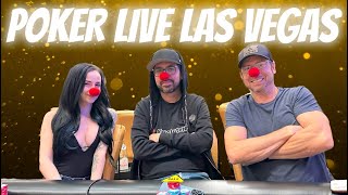 LIVE Las Vegas POKER  Michael Mizrachi w Absolute Nuts  Las Vegas 830 poker lasvegas [upl. by Merwyn504]