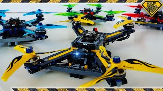 80Mph Racing Drones made from Lego Technics [upl. by Sonahpets]