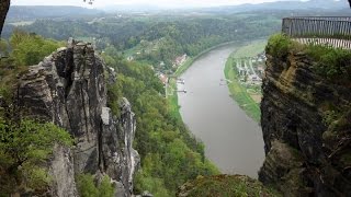 Kurort Rathen und Bastei 2017 Germany Sächsische Schweiz Elbe [upl. by Fachini]