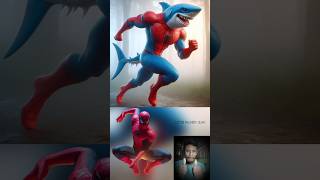 Marvel amp DC Heroes But They’re Muscular Sharks😱✅marvel avengersshortsrobot [upl. by Charron]