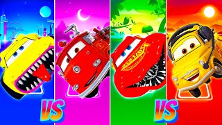 Lighting McQueen eater 🆚 McQueen Cars Tiles Hop EDM Rush 🎶🎧 [upl. by Kristoffer799]