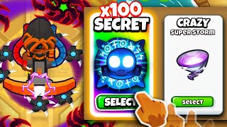 I Chose INFINITY Paragons in CHIMPS Bloons TD 6 [upl. by Annig]