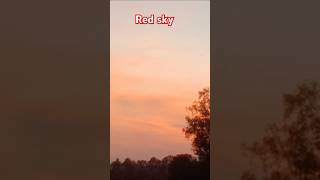 Red sky Sopheanymok sunset rad sun shortvideo [upl. by Nainatrad]