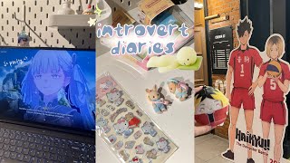 introvert diaries • haikyuu movie journaling wuthering waves collab w vvgalacsea [upl. by Romina981]