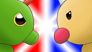 Caterpie vs Weedle Animation [upl. by Eile658]