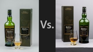 Whisky Video 16 Ardbeg Uigeadail Vs Ardbeg Corryvreckan [upl. by Dareg]