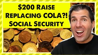 200 Raise Replacing the COLA for Social Security SSDI SSI [upl. by Firehs388]