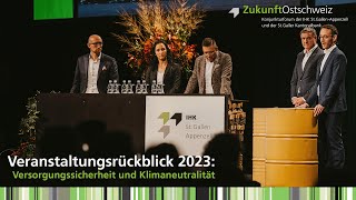 Veranstaltungsrückblick Zukunft Ostschweiz 2023 [upl. by Ordway837]