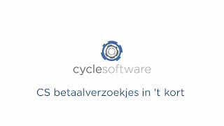 CycleSoftware Betaalverzoekjes in t kort [upl. by Anah]