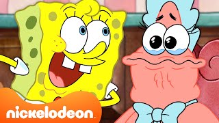 SpongeBob Babysits Patrick 🍼  The Patrick Star Show  Nickelodeon UK [upl. by Eleets]