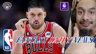 Another Montenegrin Monster Double Double  NBA Fantasy Daily East News 181124 [upl. by Hammad]