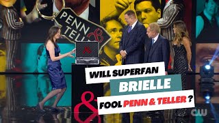 Penn amp Teller Fool Us  Superfan Brielle Performs Impossible Mentalism  Season 10 Episode 15 [upl. by Doralin337]