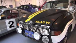 The SAAB rally cars at SAAB Car Museum [upl. by Yeltrab646]