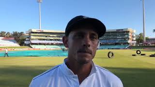 Vaughn van Jaarsveld on his 138 vs the Warriors at Kingsmead [upl. by Suilenrac255]